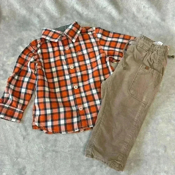 H&M and  Tommy Hilfiger - 2 piece set. Size 12 months - Picture 1 of 10